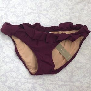 J. Crew Ruffle Bikini Bottom